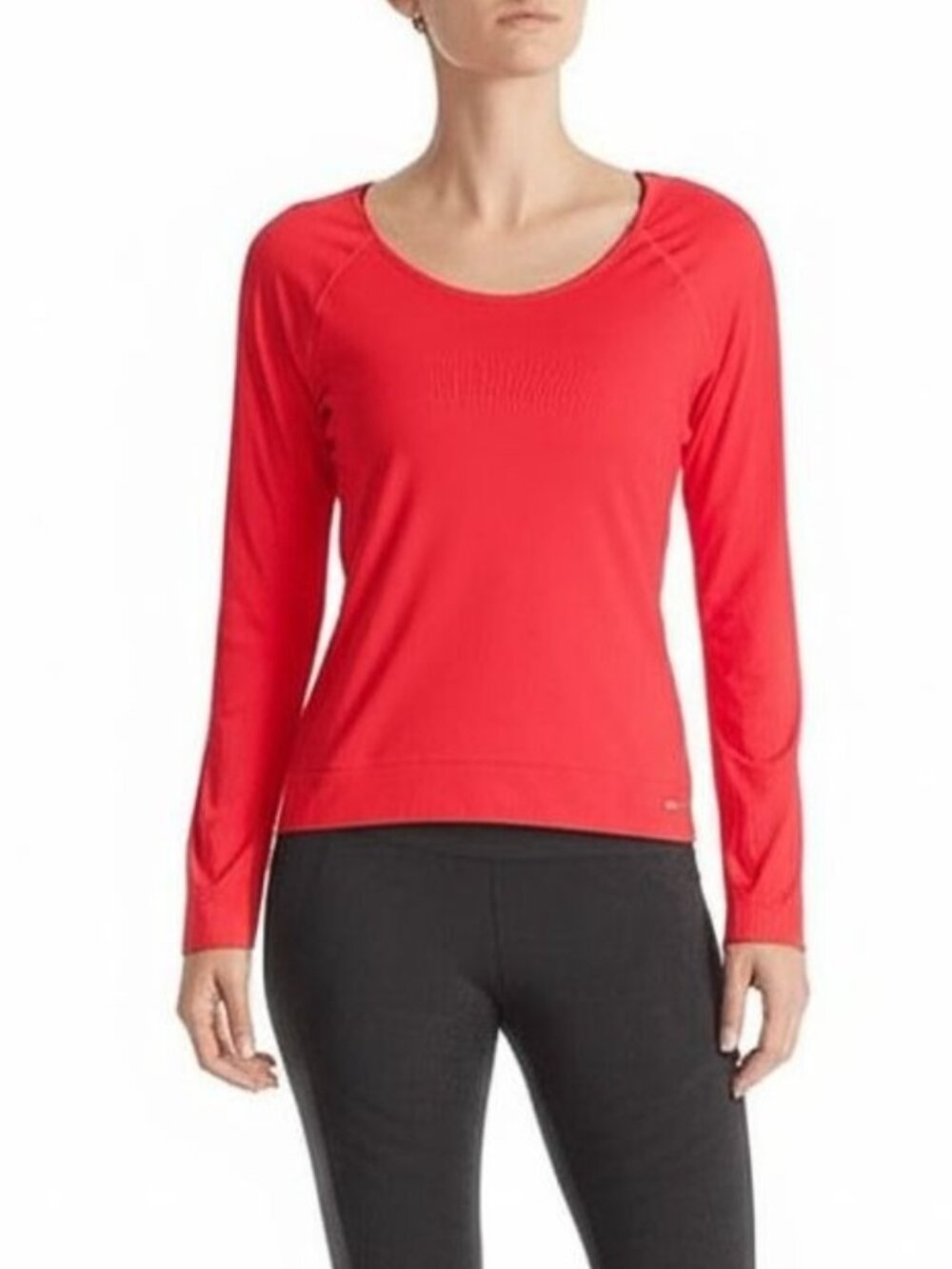 NWT Nike Dri-Fit Women's Red Long Sleeve Athletic Top - Size S 4-6